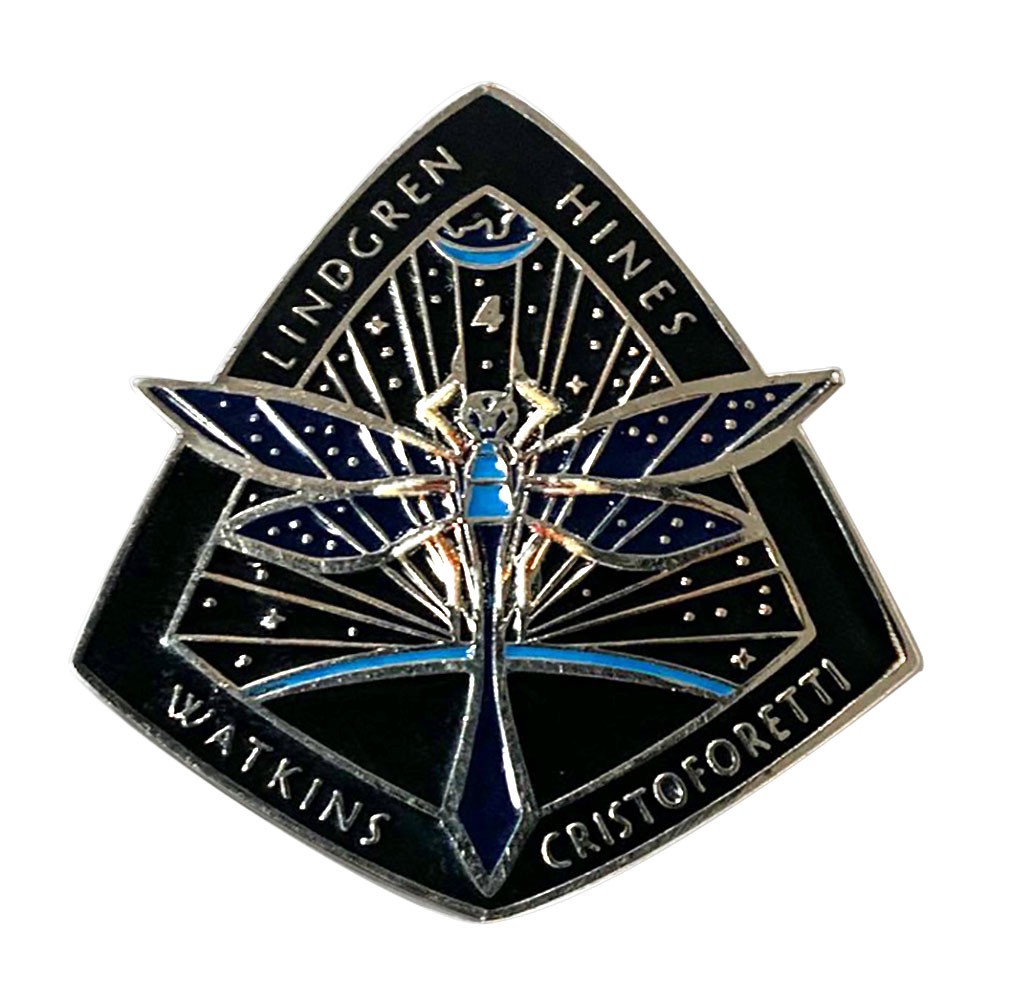 Crew-4 Enamel Pin