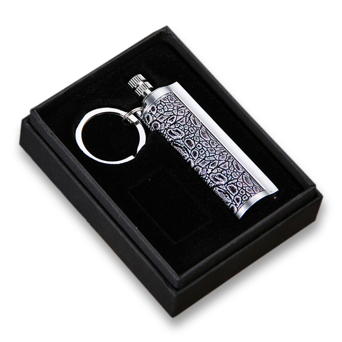 2PCS Fire Starter Emergency Tool Flint Match Lighter Camping Survival Keychain
