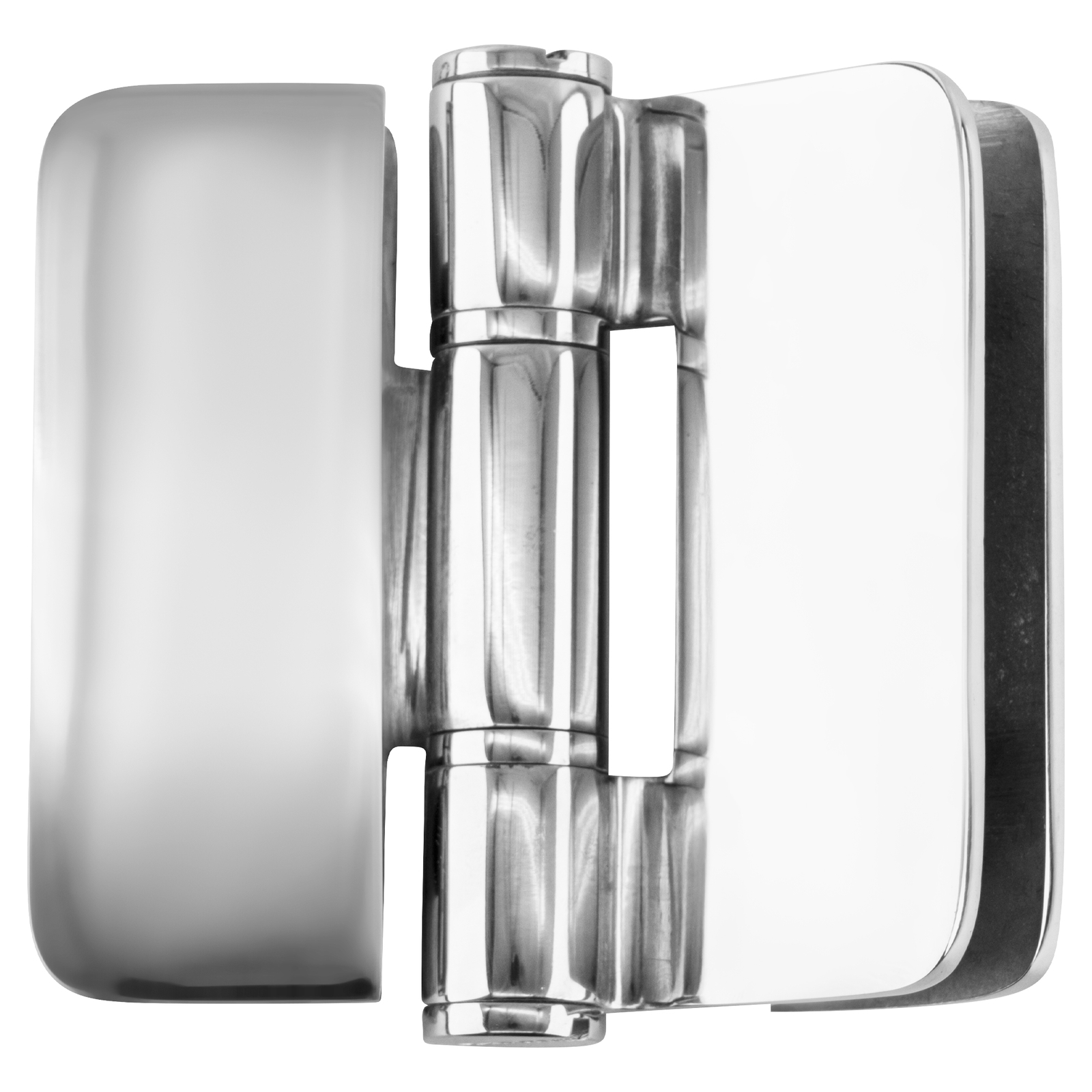 CRL ZUR01PS Stainless Zurich 01 180 Glass-to-Glass Outswing