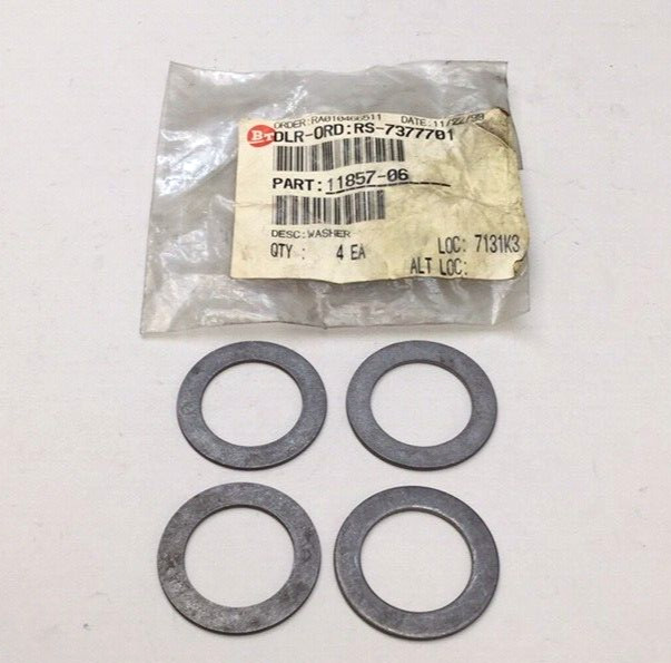 BT 11857-06 Shims 1.266 ID X 1.875 OD X .080" Width (Pack of 4)