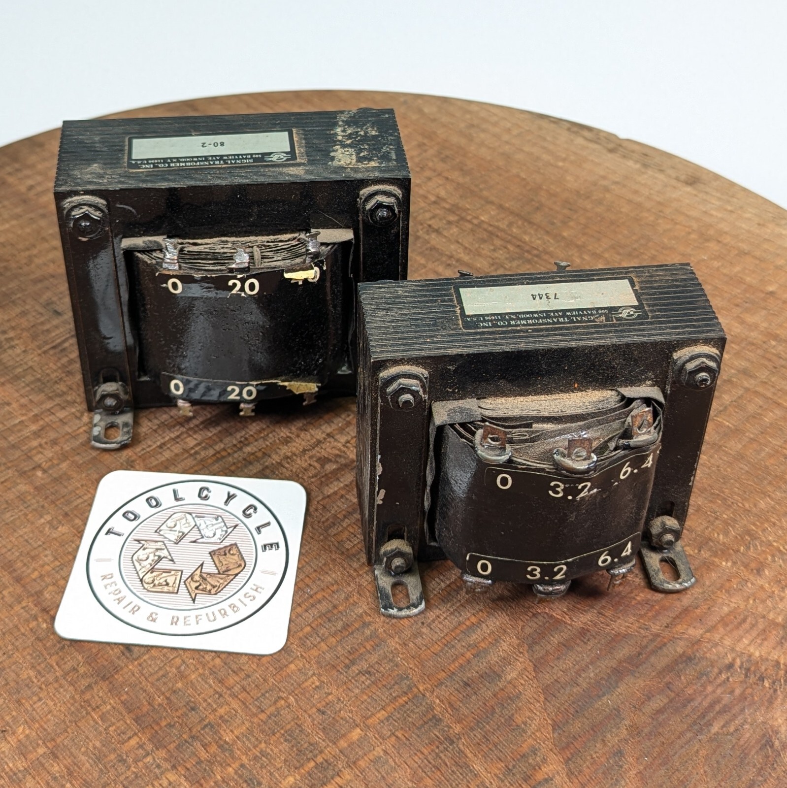 Signal Power Transformer Co Rectifier №7344 & №80-2 Vintage USA Made!315