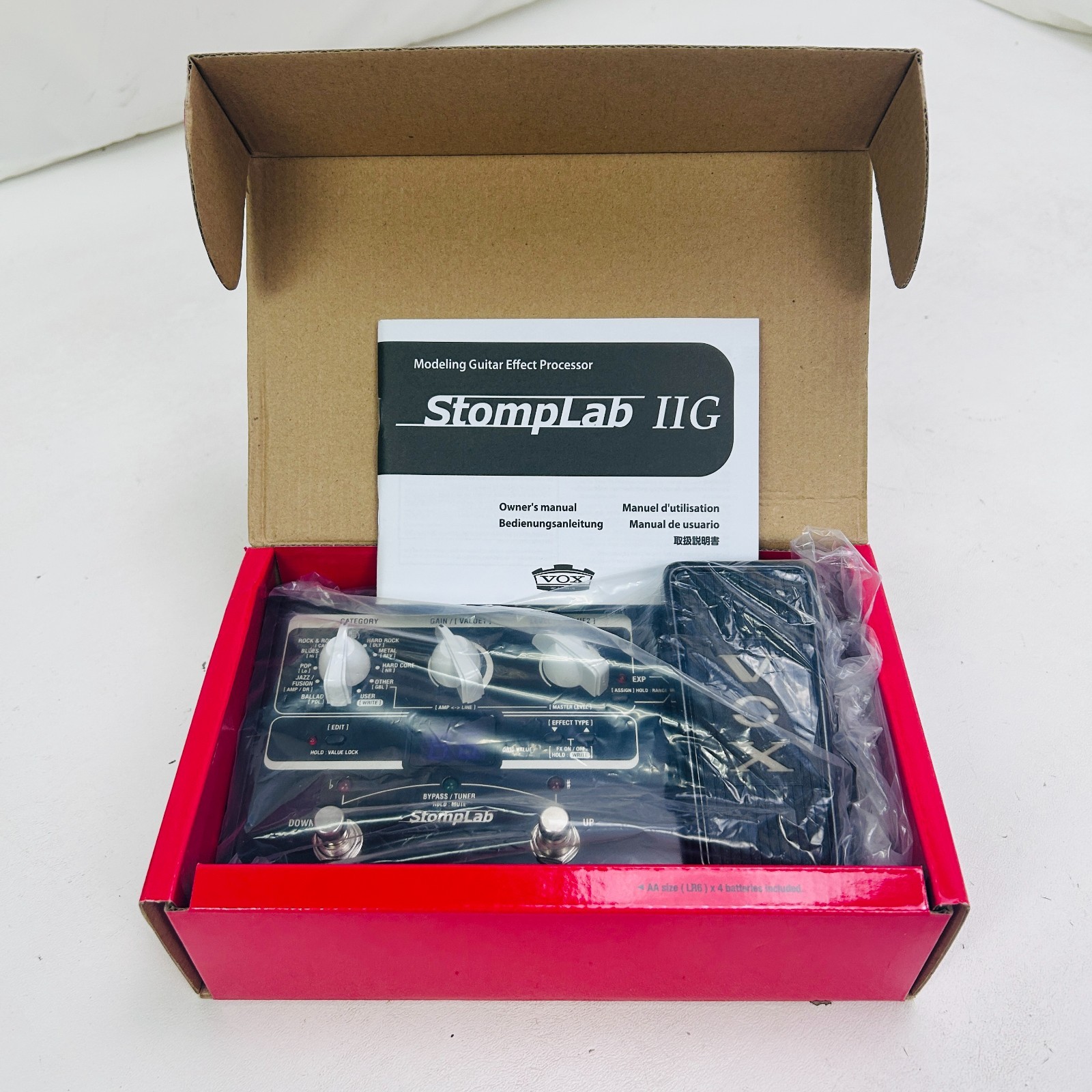VOX SL2G StompLab IIG 2G SLIIG Multi-Effects Guitar Effect Pedal from Japan