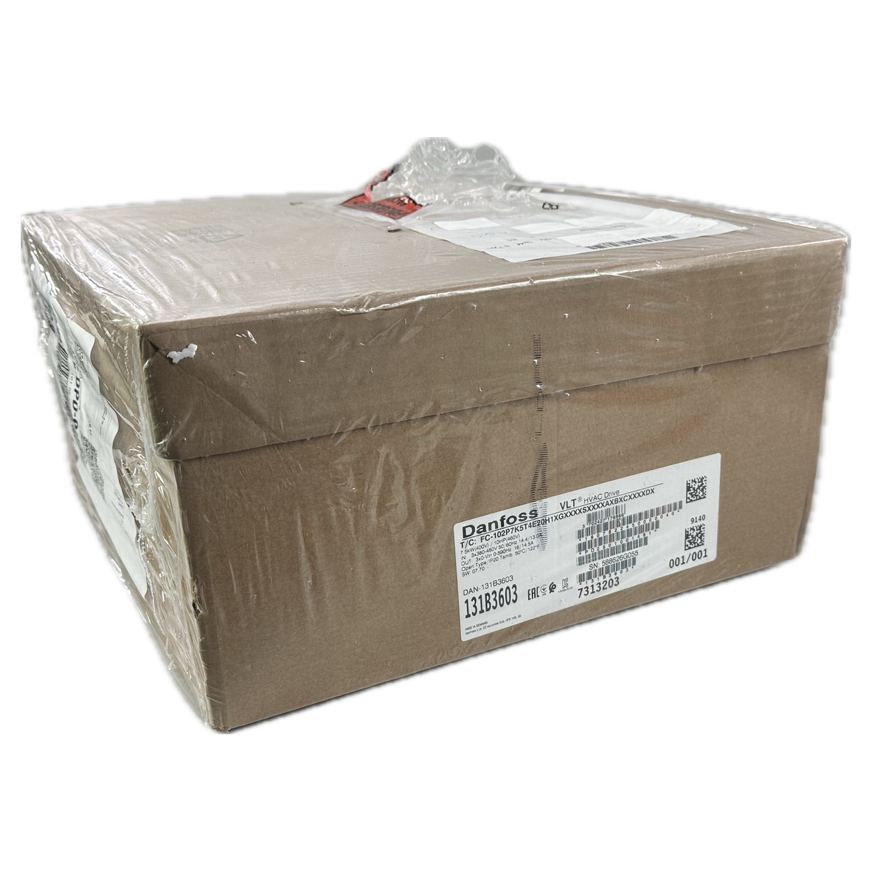 NJ279 frequency inverter Danfoss FC-102P7K5T4E20H1XGXXXXSXXXXAXBXCXXXXDX 7.5kW original packaging
