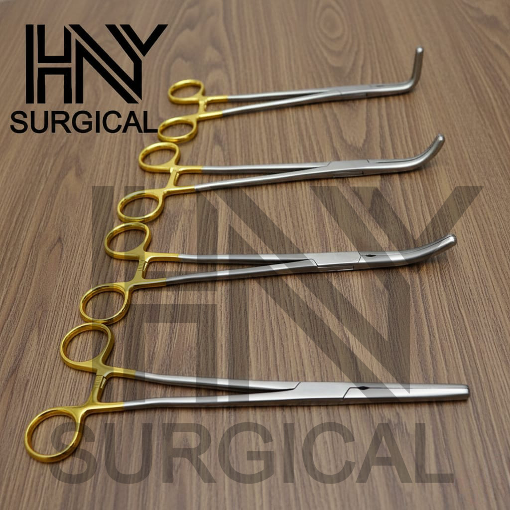 Hysterectomy Zeppelin Z Clamps Surgical Gynecology Ob/Gyn Set of 4