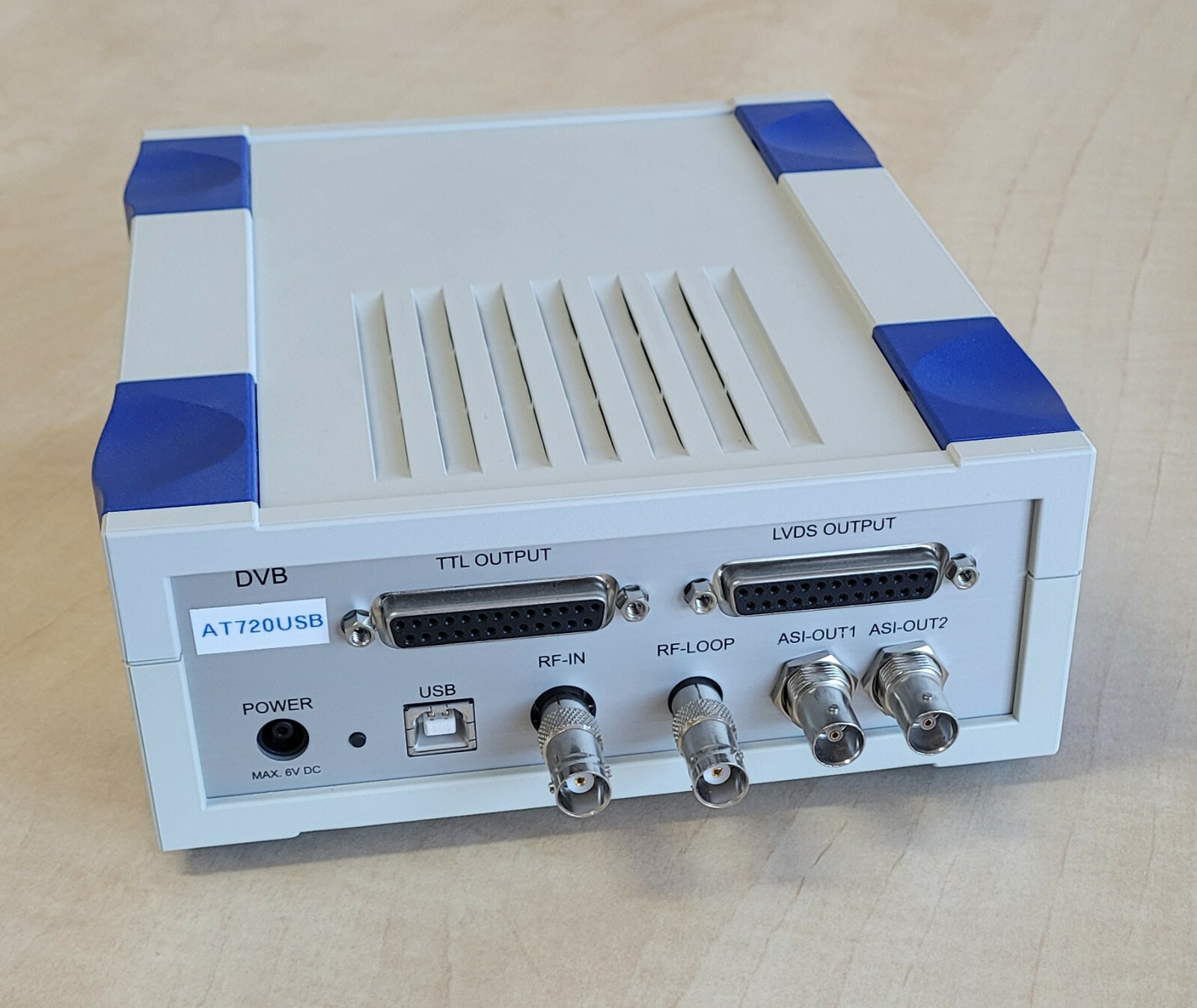 Alitronika AT720USB DVB-C ATSC QAM-B reciever/recorder w/ DVB-ASI & SPI outputs