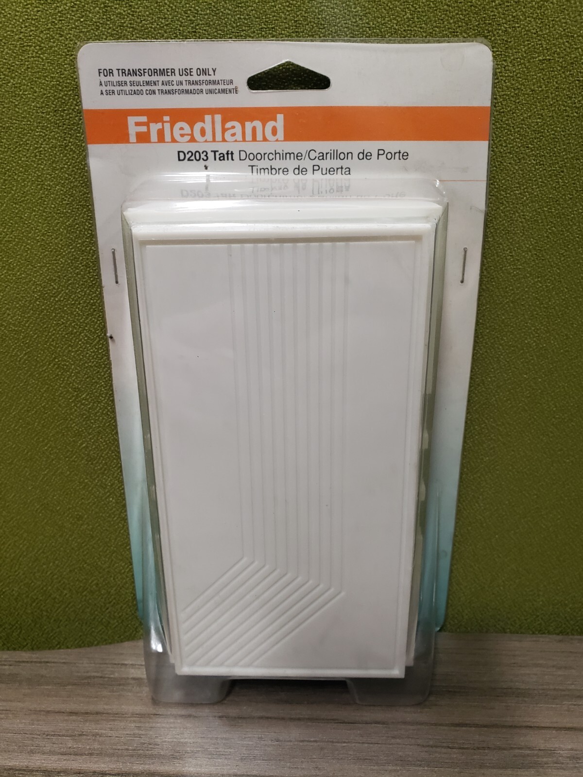 New Vintage Friedland D203 Taft Doorchime Door Chime Doorbell - FREE SHIPPING
