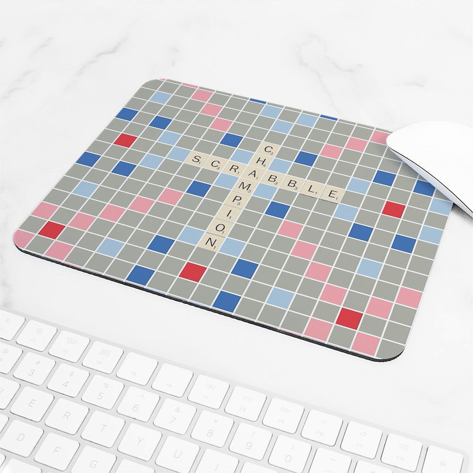 CafePress Scrabble Champion Mousepad (207035847)