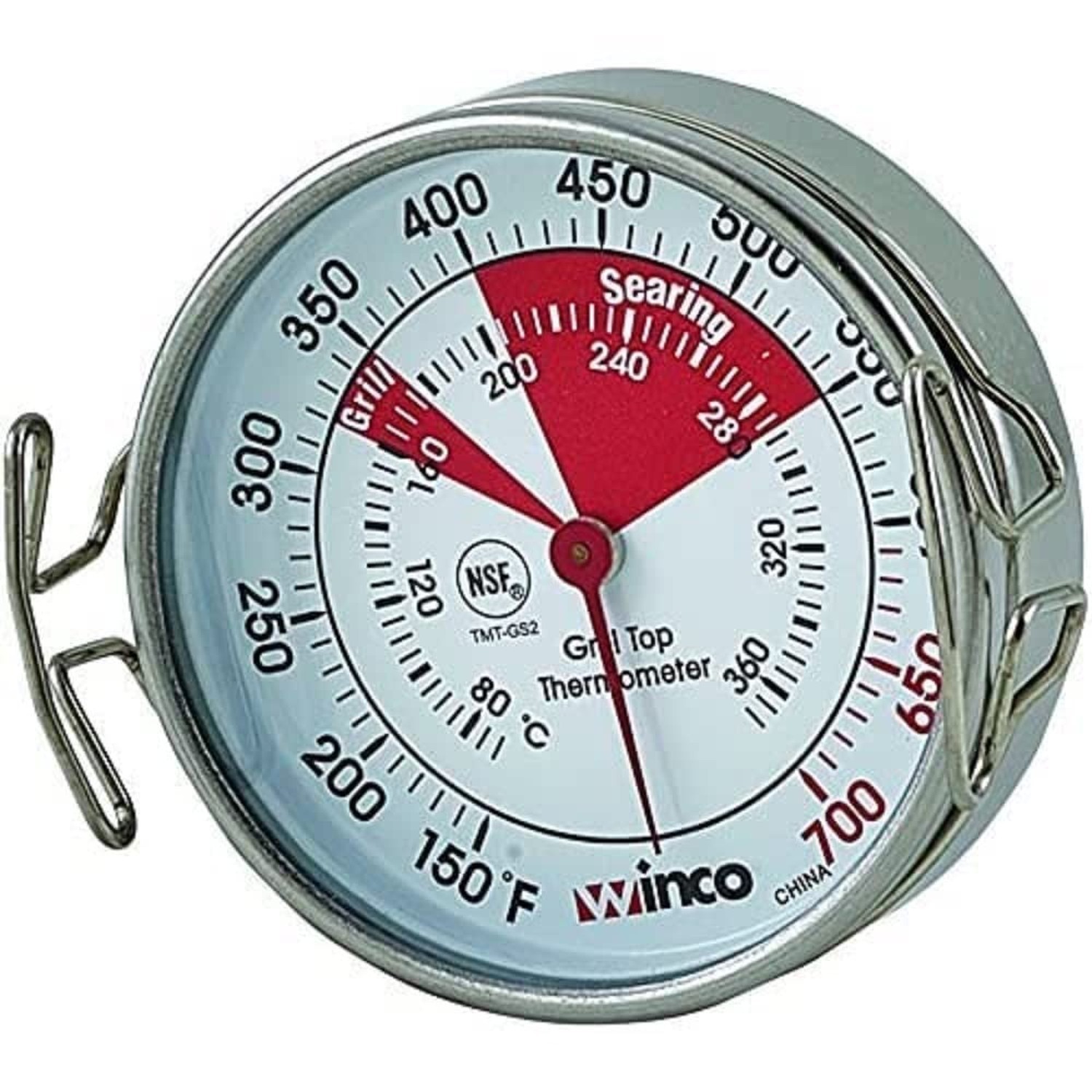Cooking Surface Thermometer 2.25 Inch Dial for Grill Griddle BBQ Heat Check NEW
