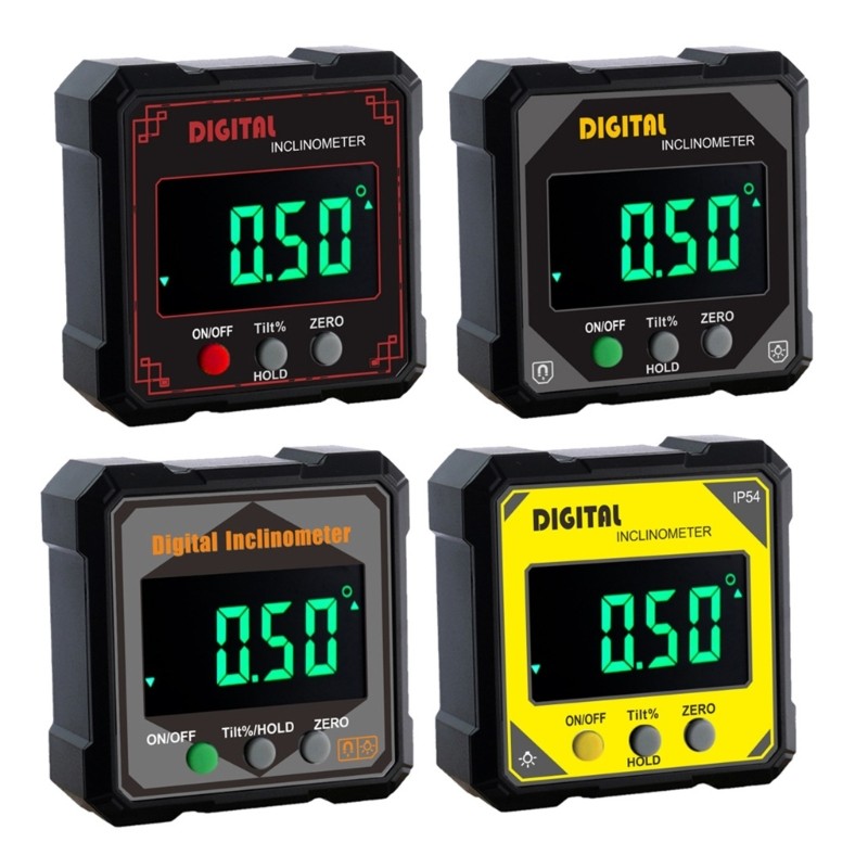 Professional Digital Protractor P54 Rate Construction Device Inclinometer Tool