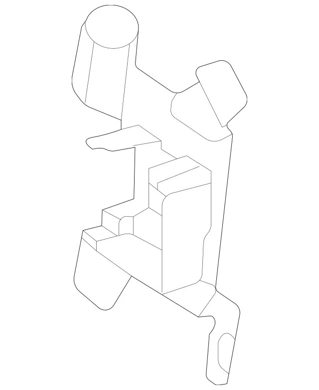 Genuine Mercedes-Benz Carrier 247-885-44-06