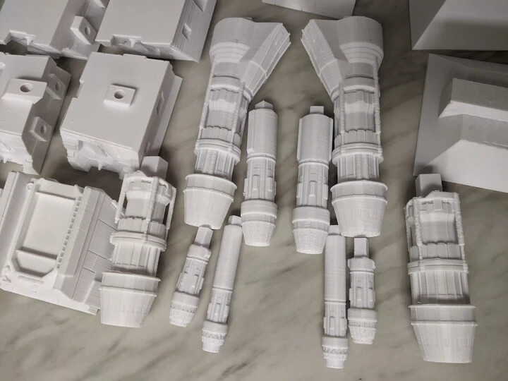 Venator Star Destroyer Ship - DIY 3d