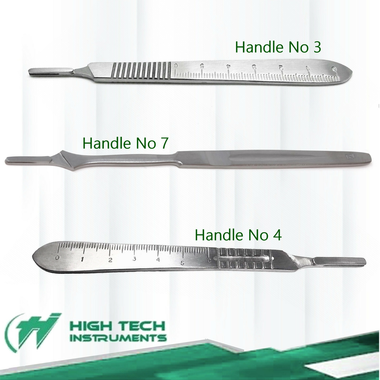 60 Pcs Scalpel Handle # 3 # 4 # 7 Medical Surgical Brand New Stainless Steel