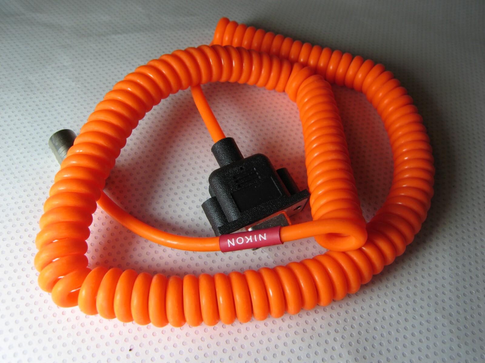 Coiled NIKON Cable for the HP 48GX Calculator to Total Station.