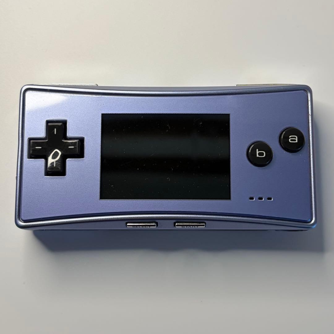 Nintendo Game Boy Micro Red Blue with Charger For Repair Junk Japan