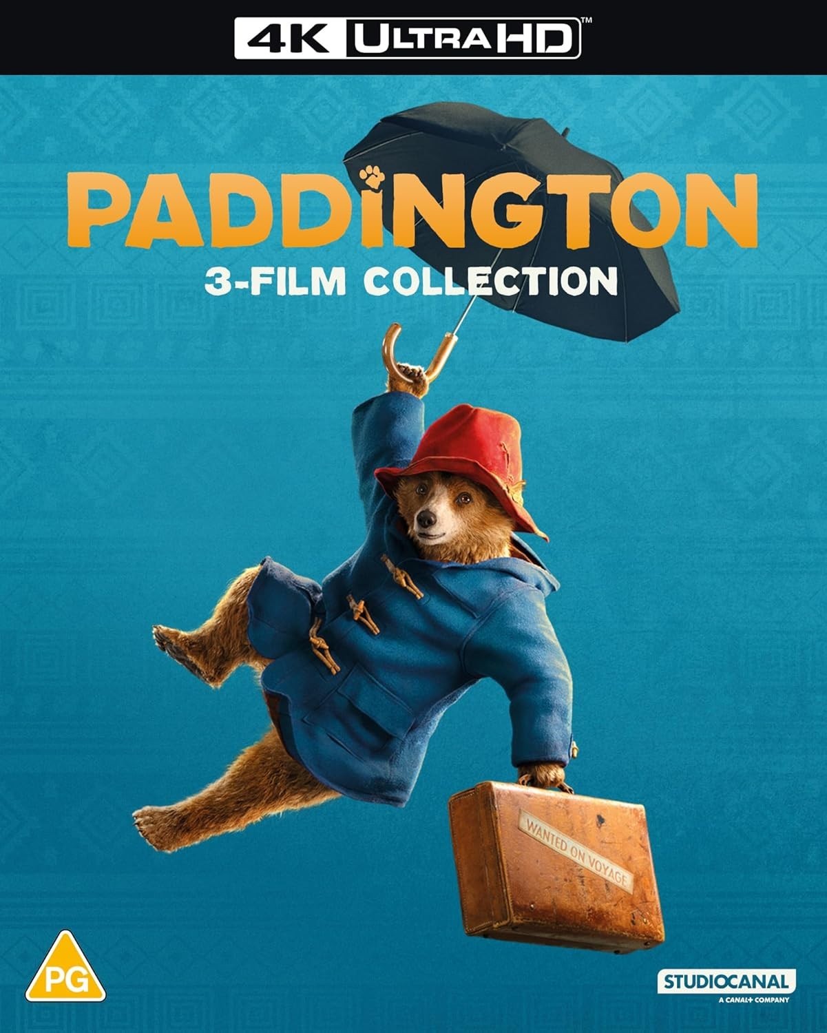 PADDINGTON 3-Film Collection (2014-24) 4K UHD Blu-Ray NEW (USA Compatible)