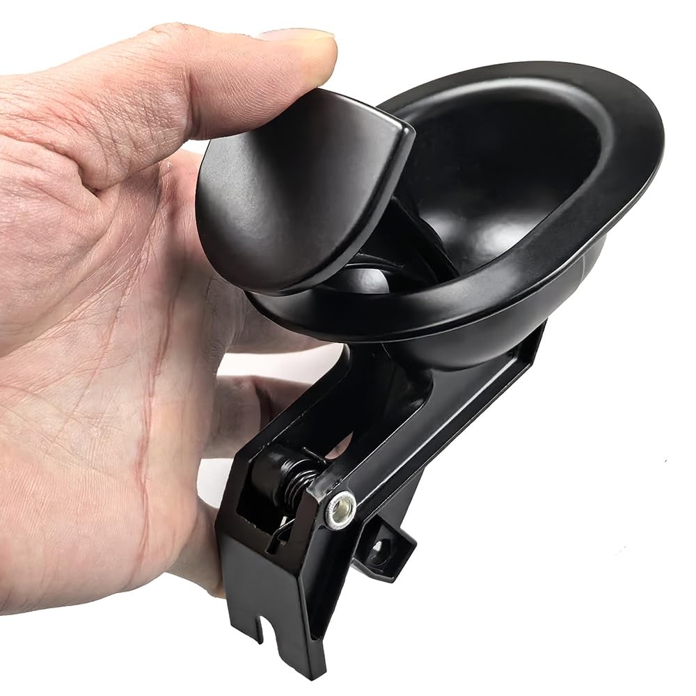 TeBeiDe Universal 3.5"Hx 3"W x 1.2"D, Black Recliner Pull Handle Replacement