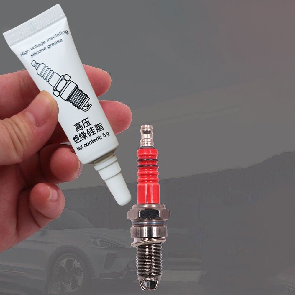 2x Car Spark Plug High Voltage Insulating Grease Electrical Insulation Lubricant