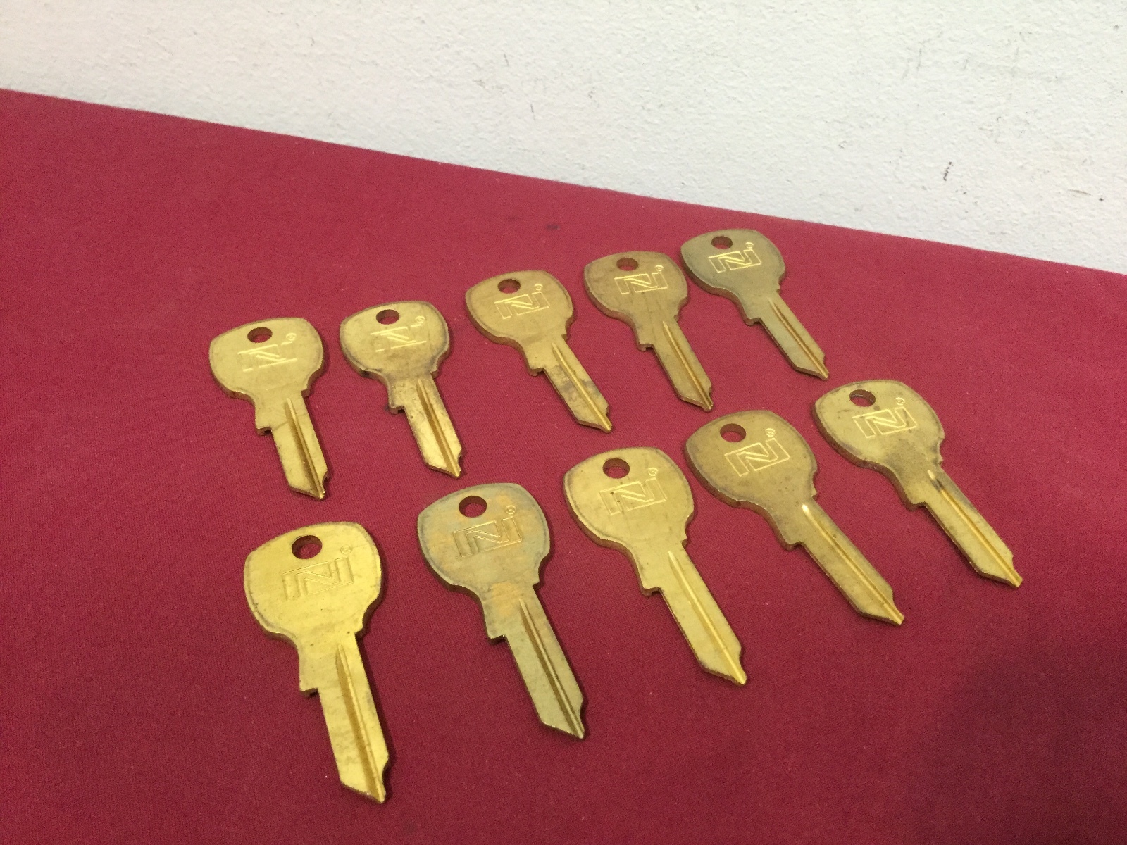 National 1069L Key Blanks, Set of 10 - Locksmith