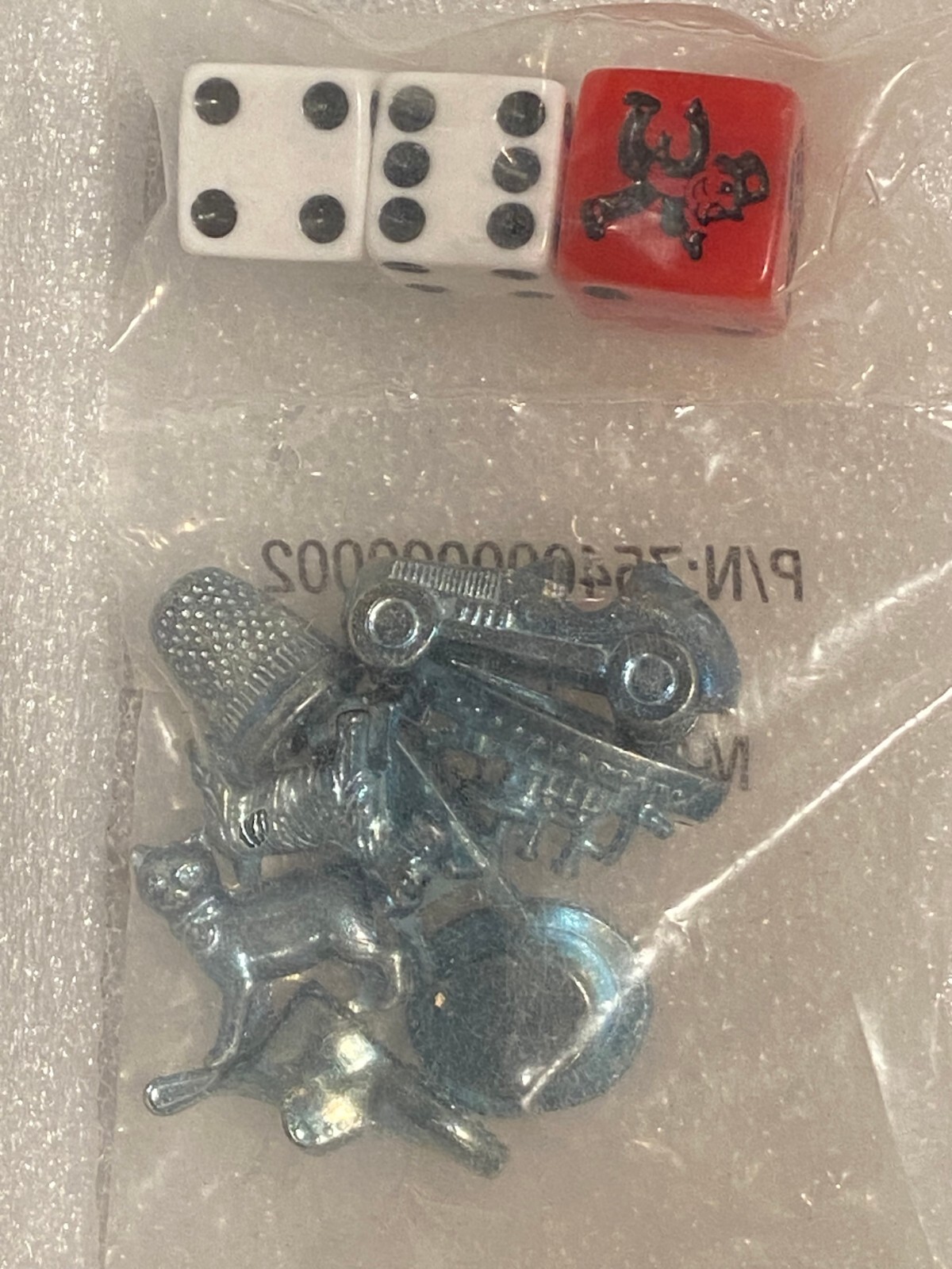 2014 Monopoly Cats VS Dogs Replacement Pieces *NEW/Unopened* DTB