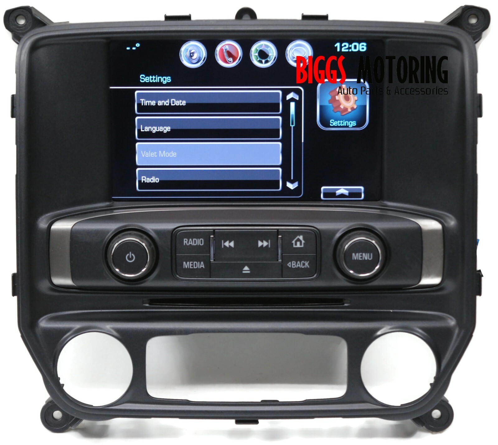 2016-2018 Chevy Silverado Sierra 1500 2500 35 Dash Radio Display Screen 84096255