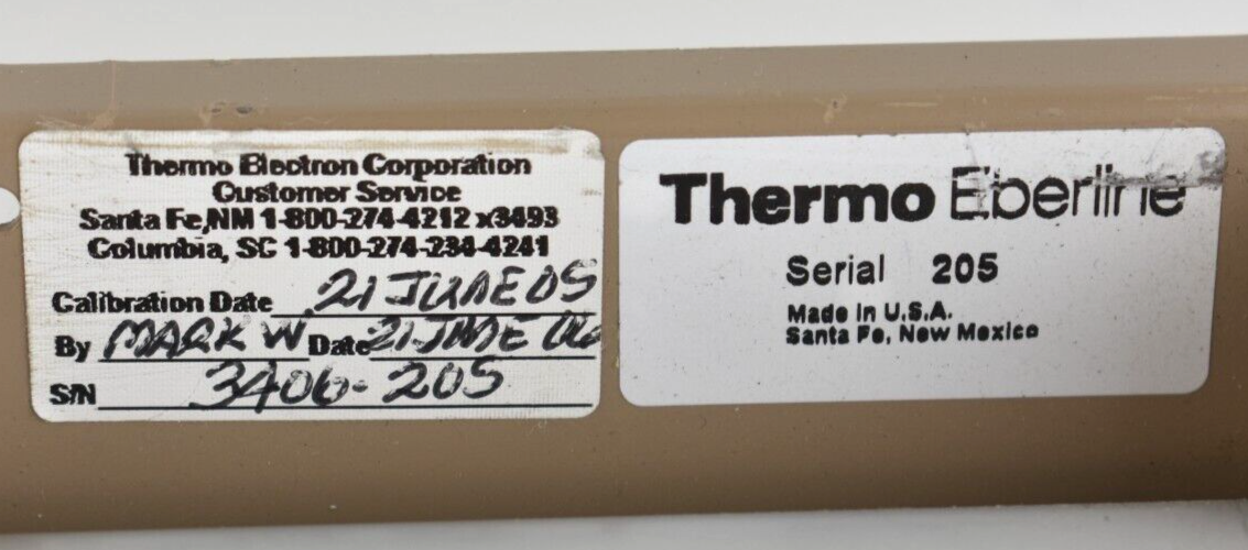 Thermo Eberline Telescopic (4ft - 12.5ft) Radiation Geiger Sensor Probe - E600