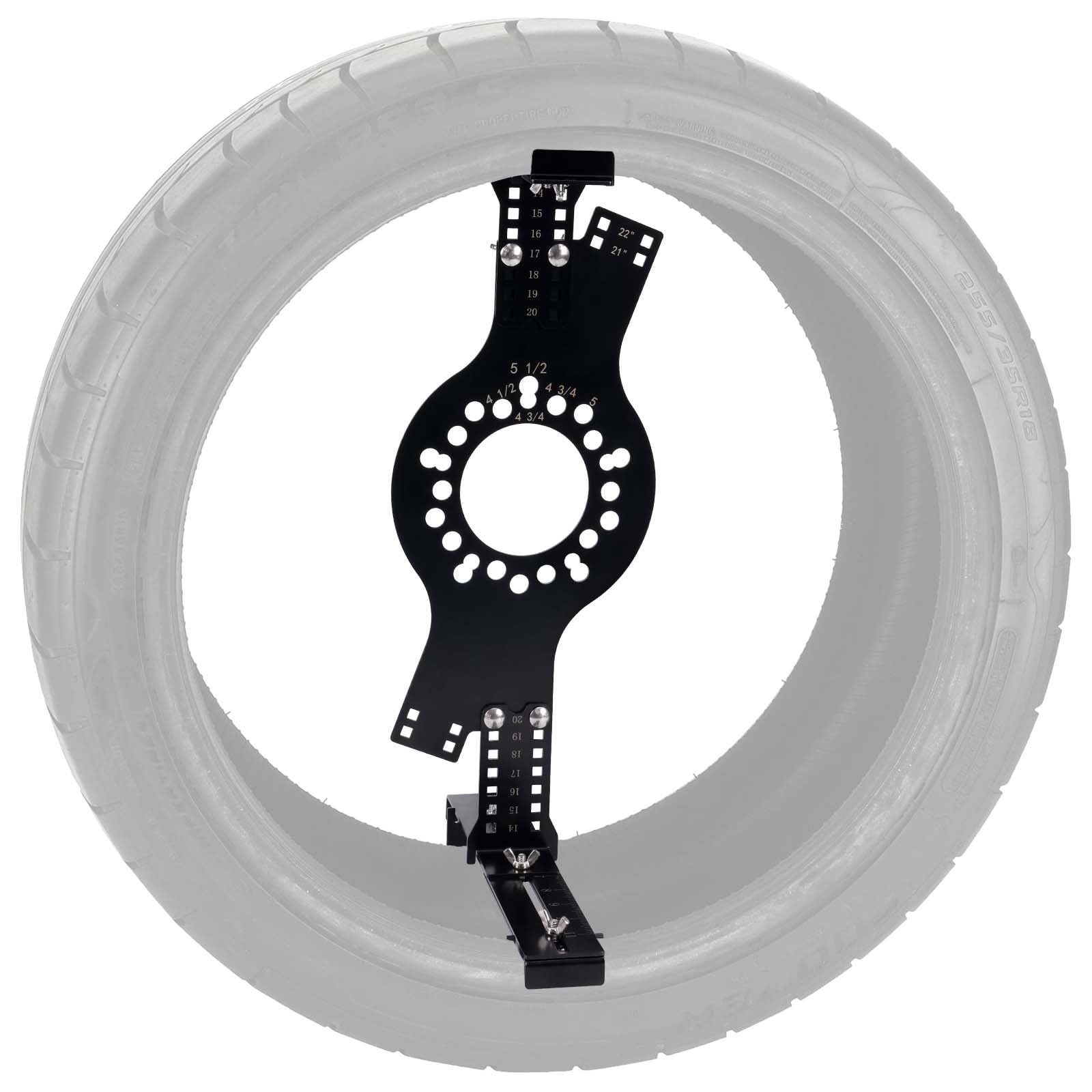 Atesilor Wheel Fitment Tool and Simulator, Offset Measuring Mockup Tool,...