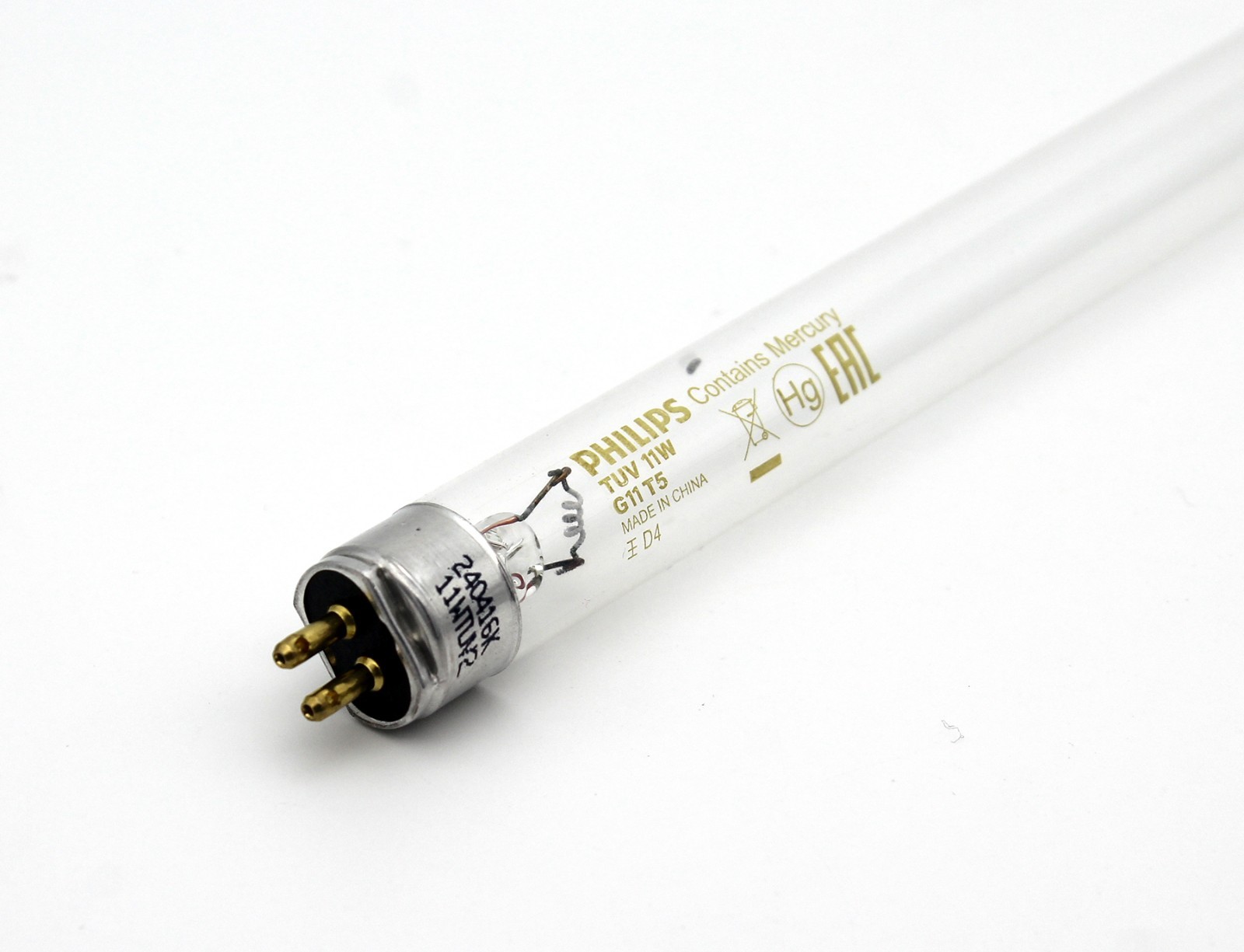 Philips TUV 11W G11 T5 TUV Lamp Tube Short Wave Germicidal  UV Filter UV