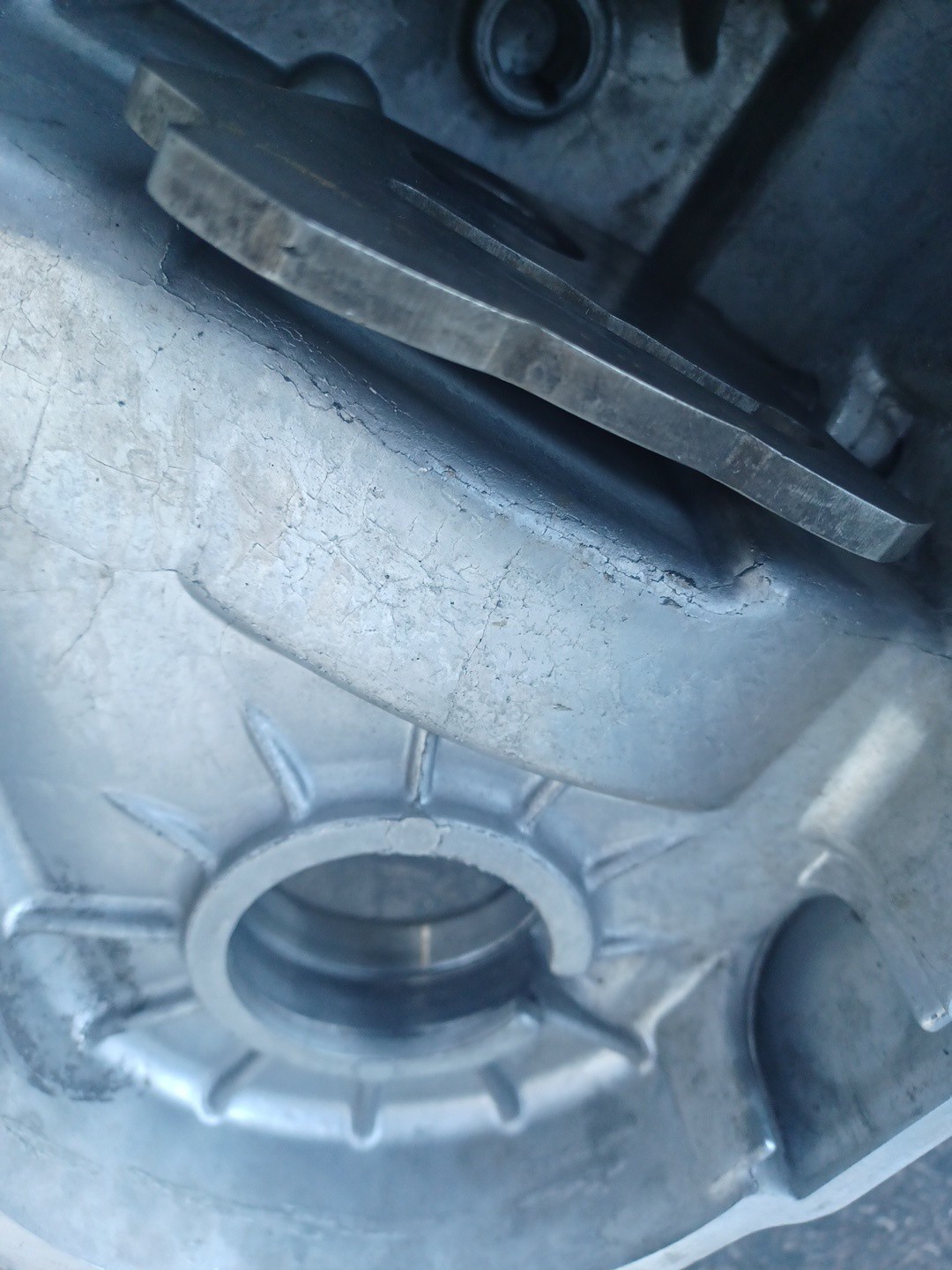 New Process 233D Front Case Half w/shift Motor. #32090