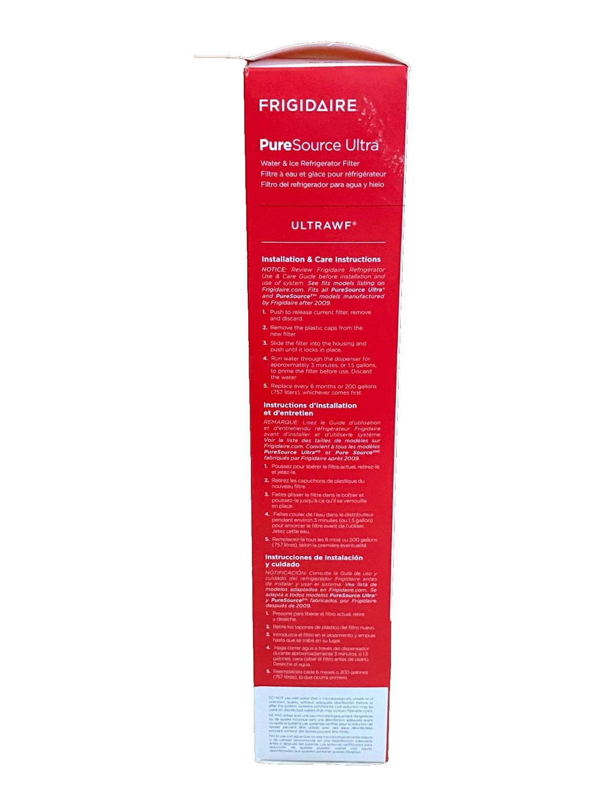 Frigidaire PureSource Ultra Water & Ice Refrigerator Filter ULTRAWF