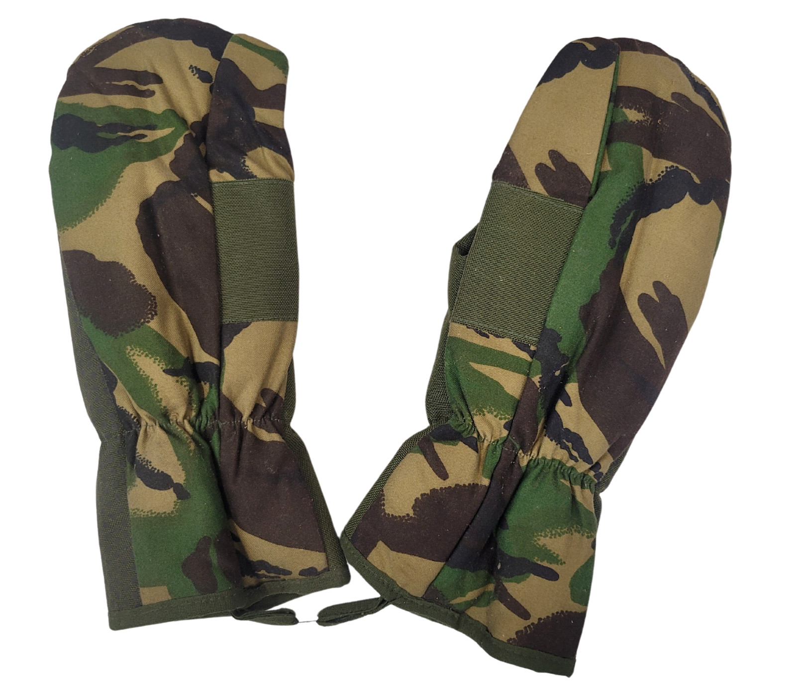 Used Good Medium British Army DPM Lined Mittens *mocinc.1982*