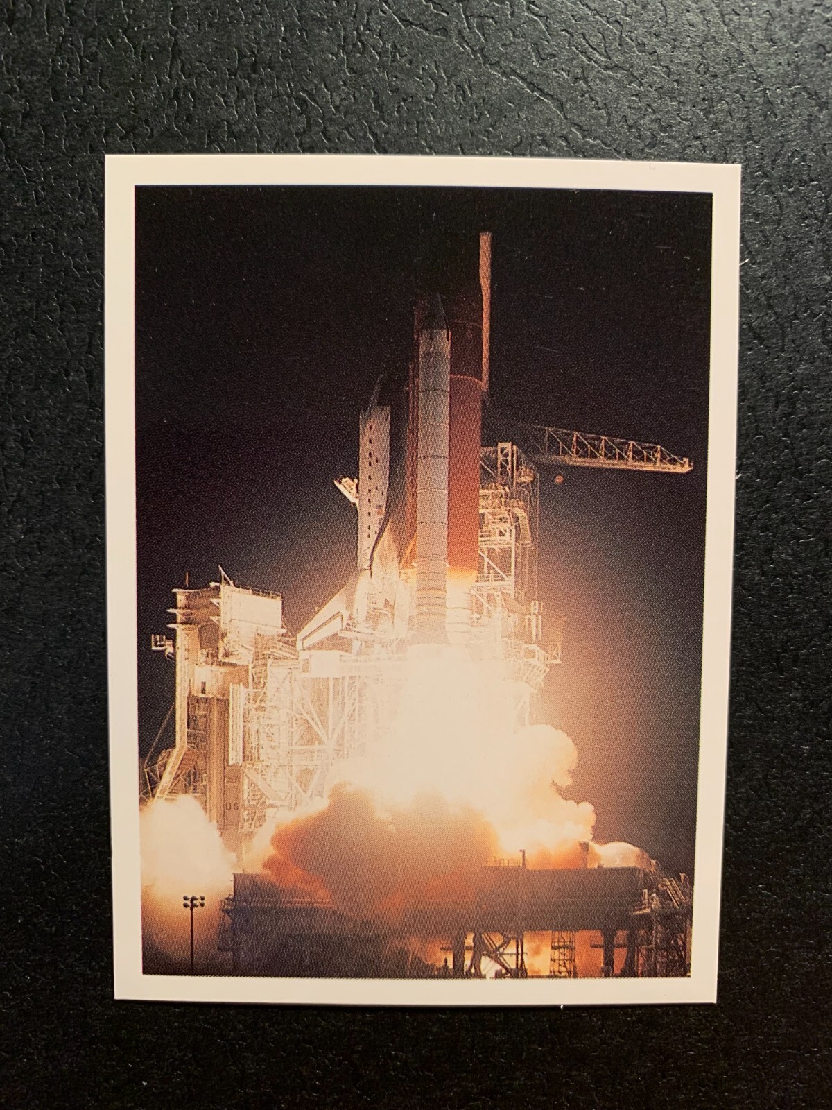 NASA Space Shuttle Discovery Card from SPACE COLLECTION SERIES Climbs Skyward