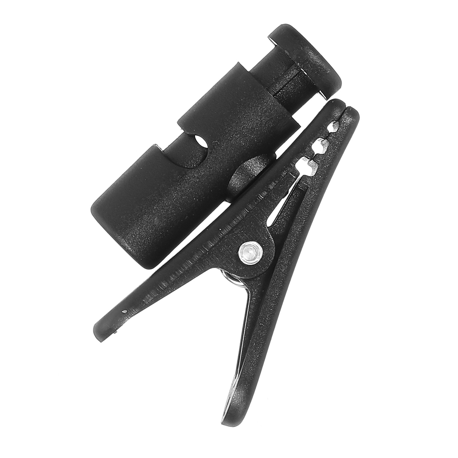 2pcs Headphone Wire Clips 1.54" Length Small Headset Cable Clamp, Black