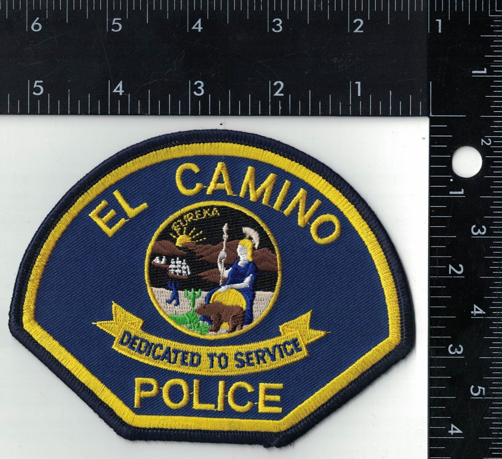 El Camino Police Patch California CA