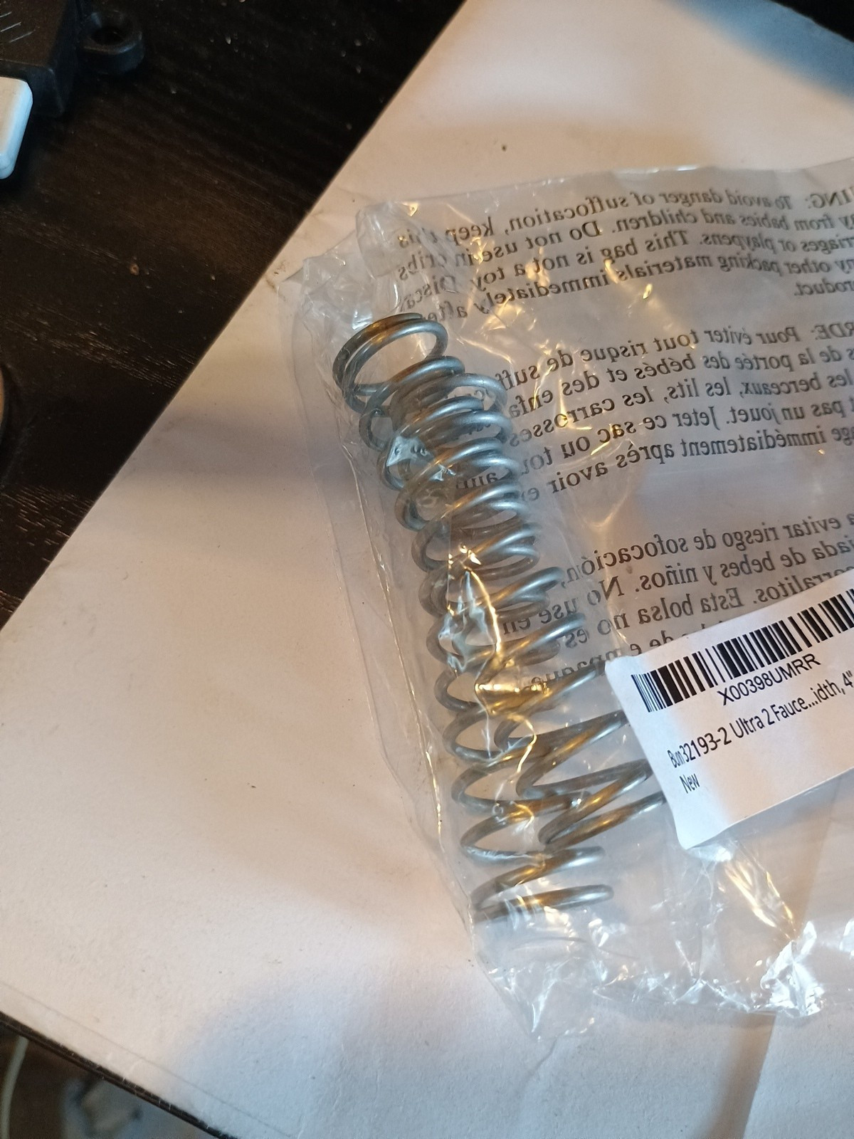 Bunn Genuine OEM Faucet Spring 32193.0000 Fits Ultra-1, Ultra-2, Ultra-2A & More