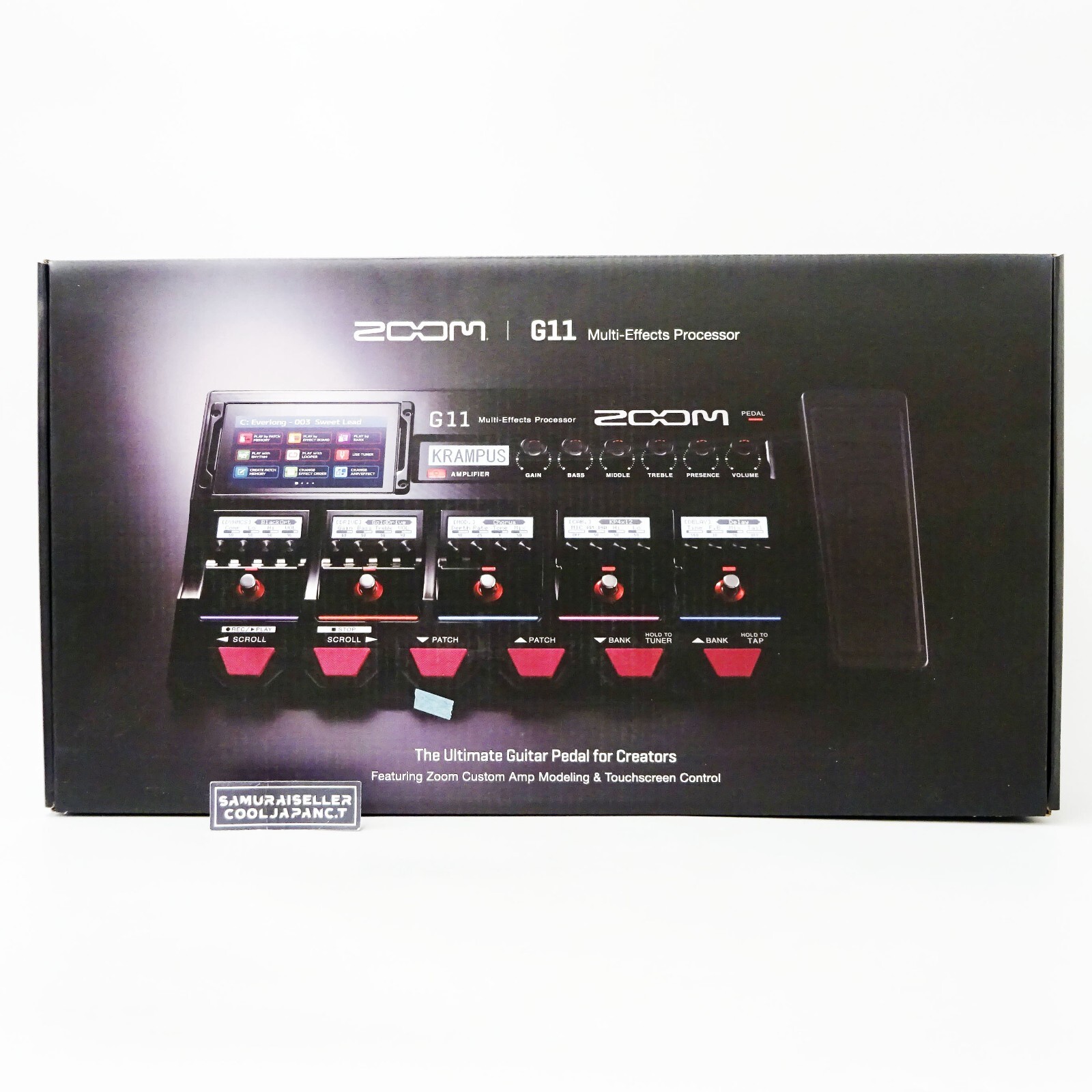 ZOOM G11 Guitar Multi-Effects Pedals Processor Japan NEW
