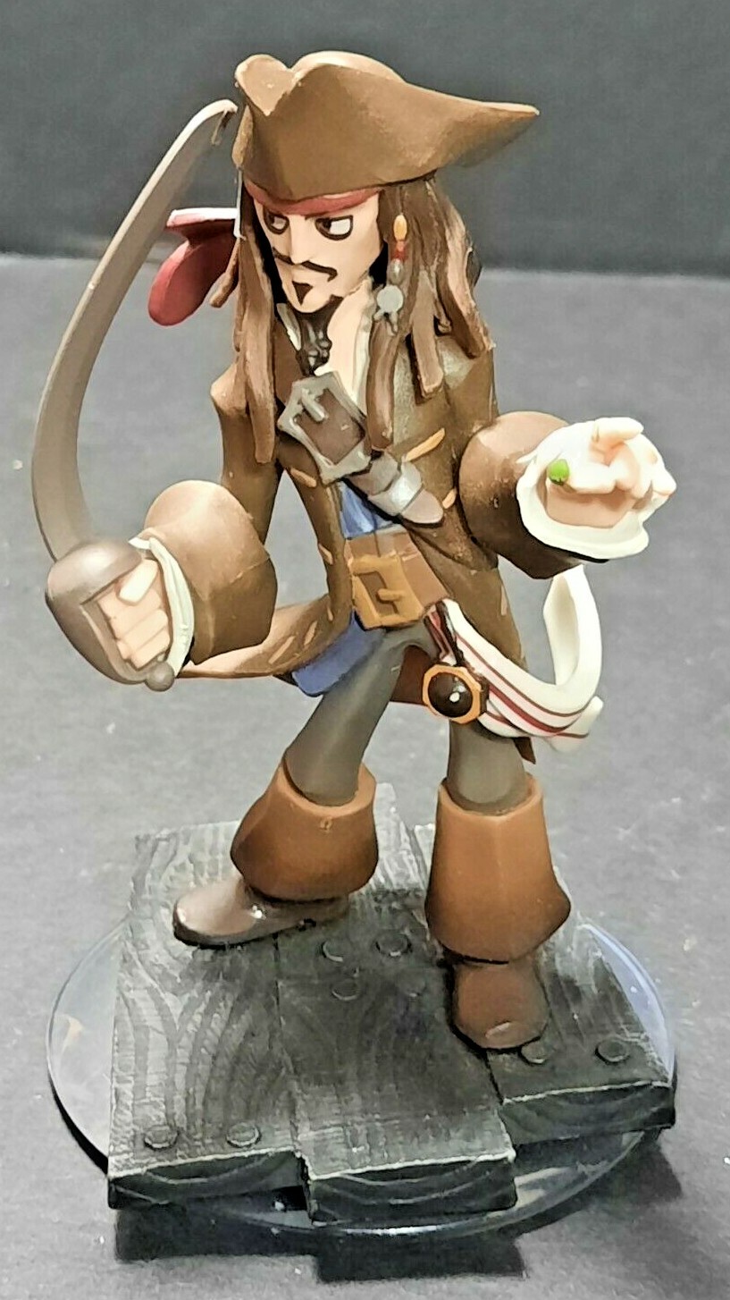Disney Infinity video game character 1.0 Jack Sparrow used loose INF1000003
