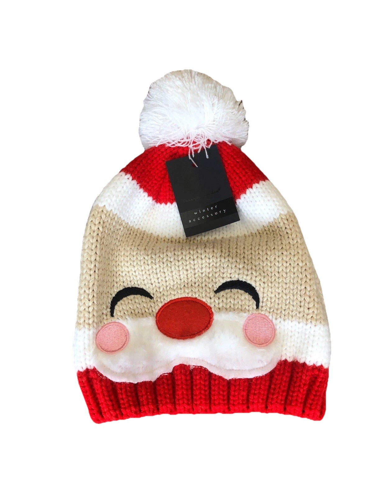 Do Everything In Love Winter Santa Beanie NEW