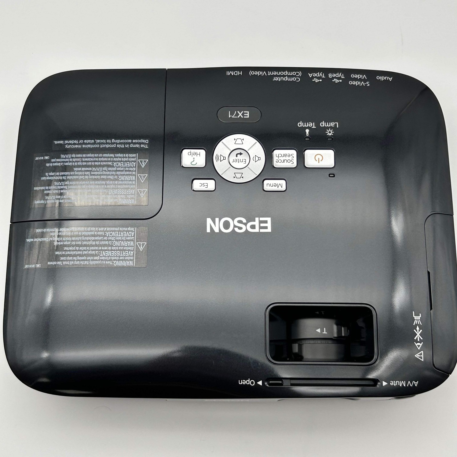 EPSON H310a Black Projector - Used