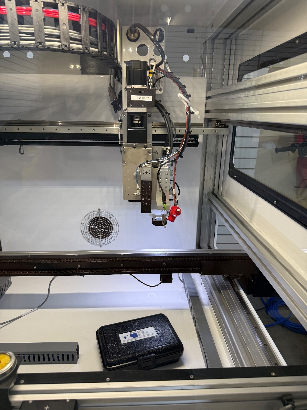 PVA (PVA 6000) inline conformal coating / dispensing machine