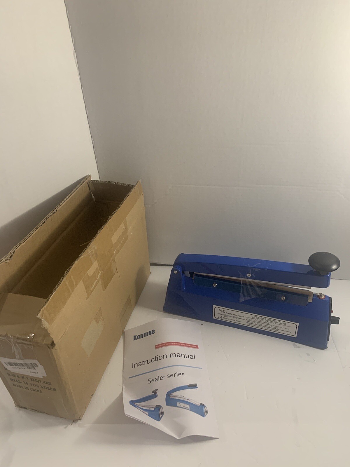 Konmee Sealer Series  Office Or Home Use blue