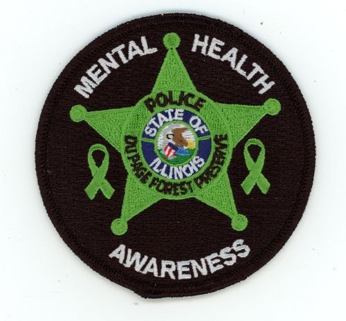 ILLINOIS IL DU PAGE FOREST PRESERVE MENTAL HEALTH NICE SHOULDER PATCH SHERIFF