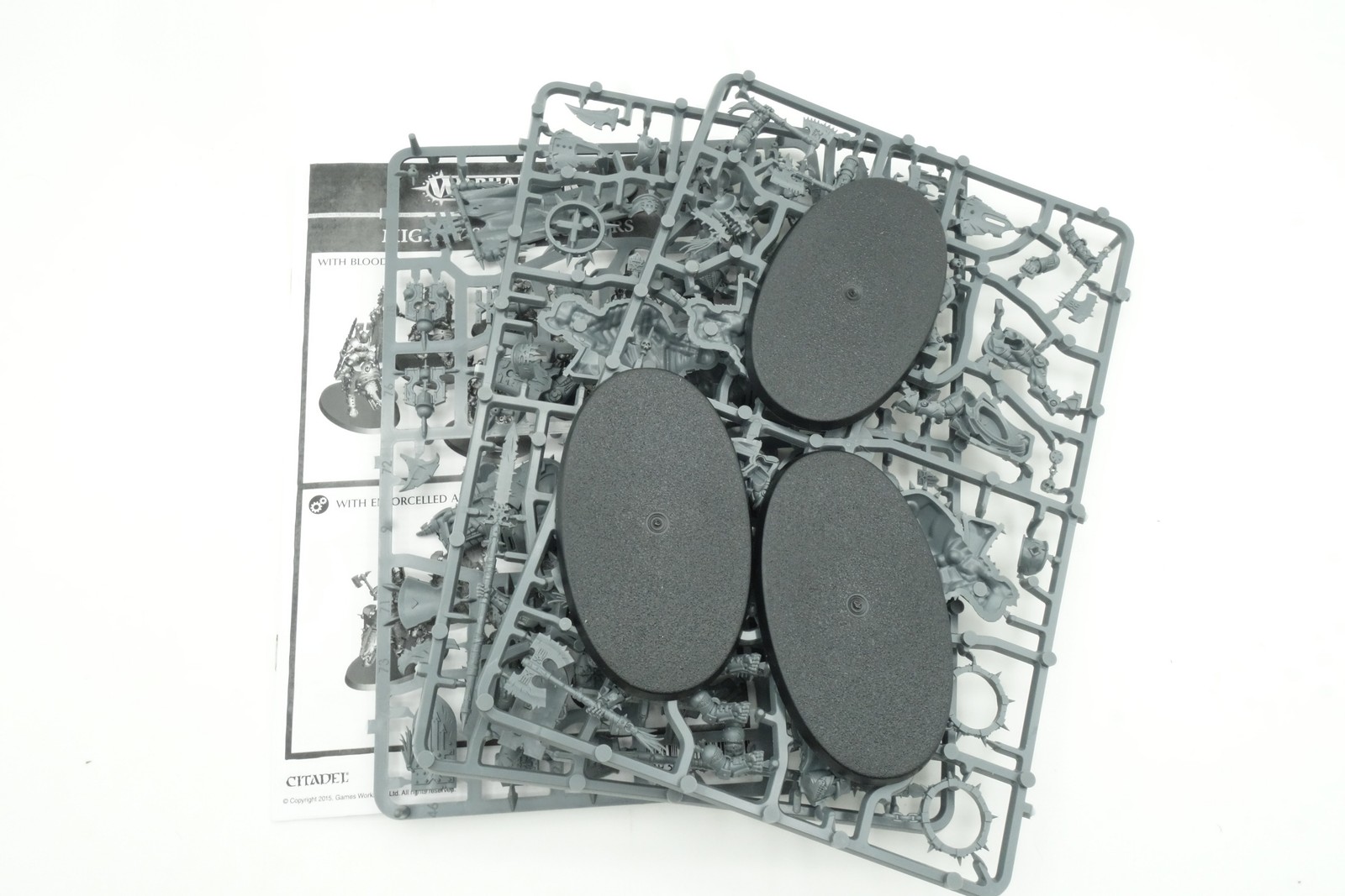 Mighty Skullcrushers [x3] Blades of Khorne [Warhammer AOS] On Sprue