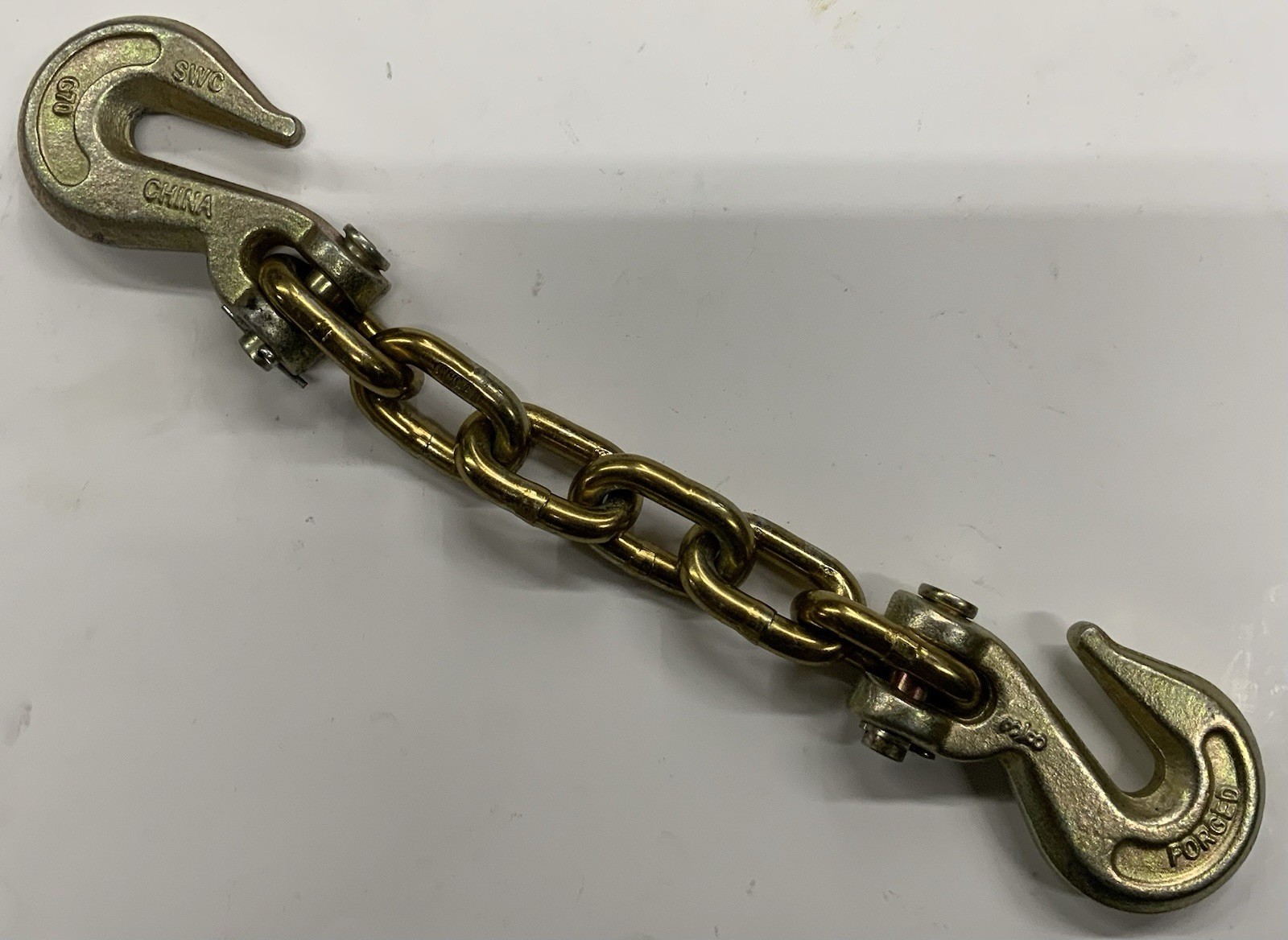 Auto Body 3/8" x 15" G70 Hook Set Frame Machine  (Grab Hooks On Both Ends)