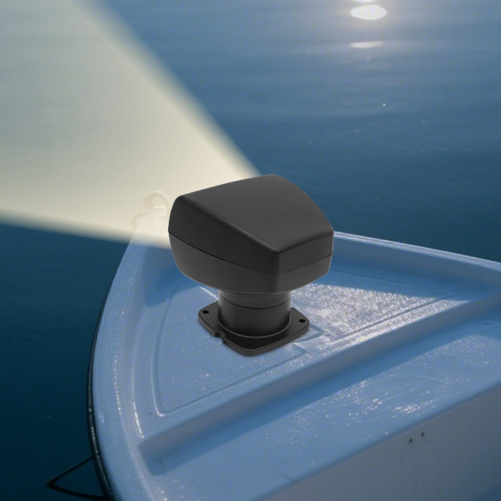 Yacht Remote Control Searchlight Multi-function Boat Spotlight Halogen 12V 100W