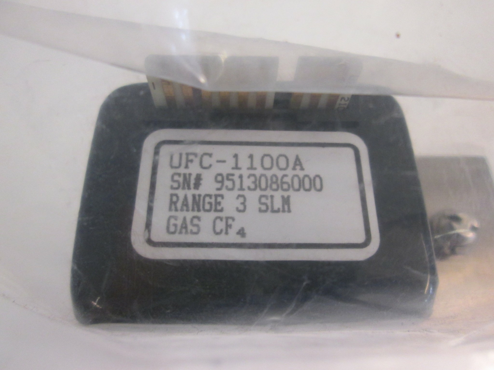 Unit UFC-1100A Mass Flow Controller, CF4, 3 SLM, Used