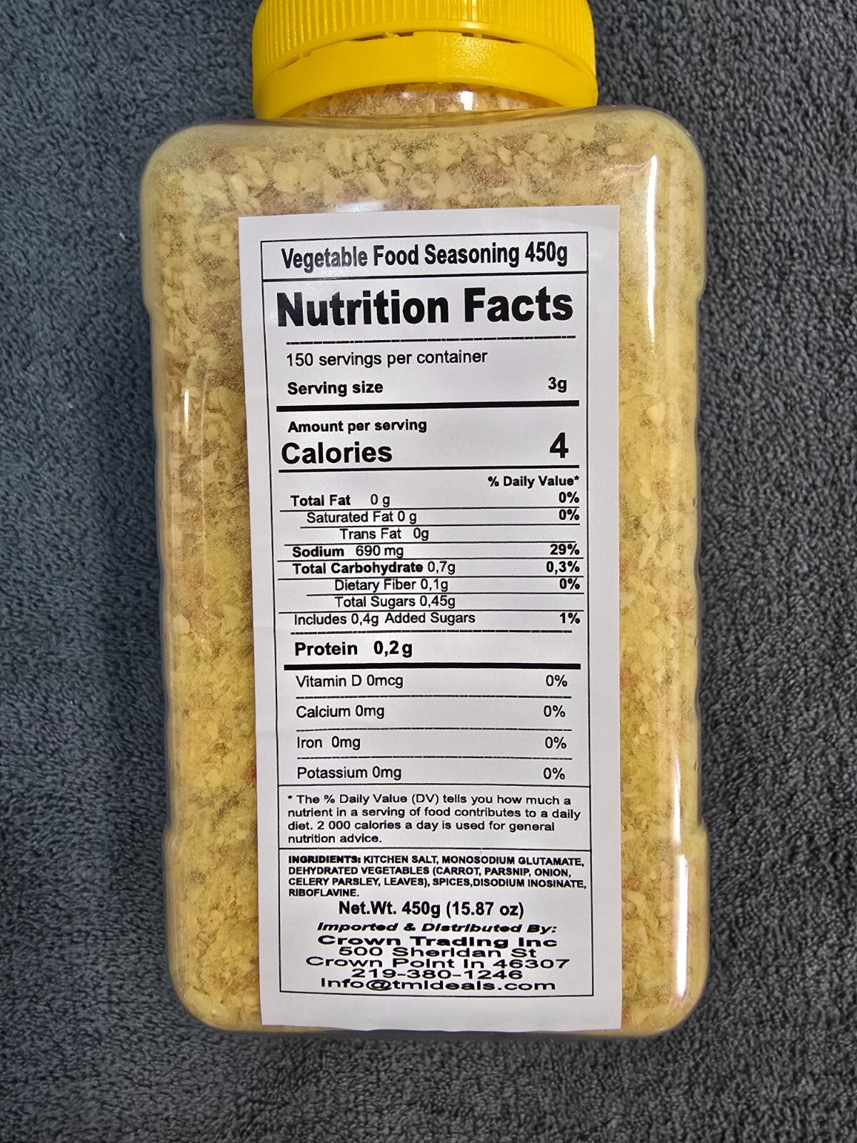Vitaminka Dafinka Vegetable Food Seasoning 450 g 15.87 Oz.~ Exp: 12/12/26