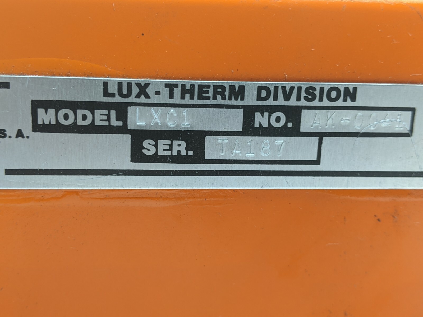 Eraser LXC1 Lux-Therm Controller