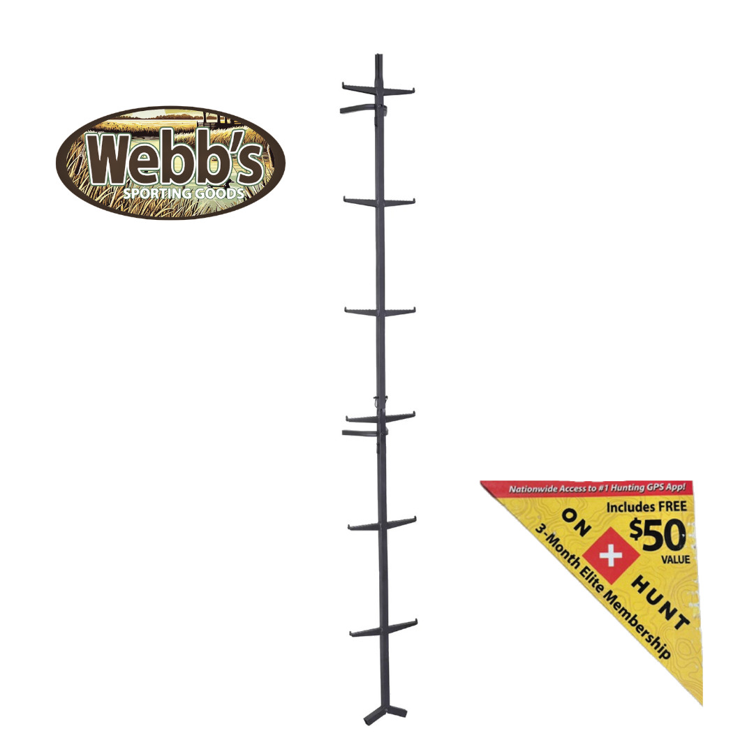 Millennium Treestands M215 Double Step Climbing Stick 20' FREE 3 MONTH ON X HUNT