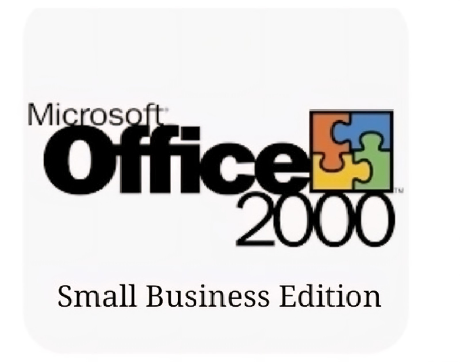 Microsoft Office 2000 software CD w/ code key office2000 word excel app