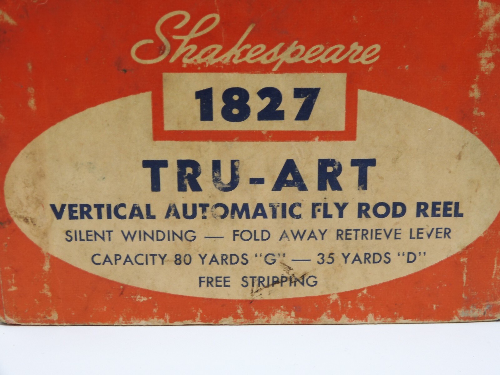 Vintage Shakespeare 1827 Tru-Art Automatic Fly Reek and Box